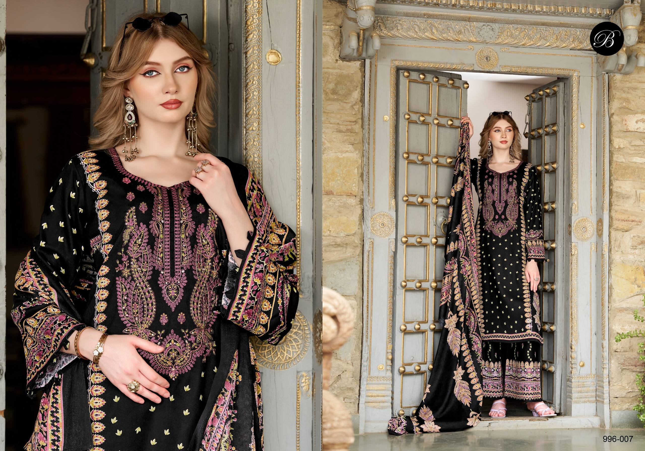 DILKHUSH VOL 4 BY BELLIZA DESIGNER 996 Series 01 To 08 Indian Traditional casual wear Pakistani Pure Viscose dresses At Wholesale Price